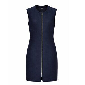 Chic New Wool Cashmere Vest Dress